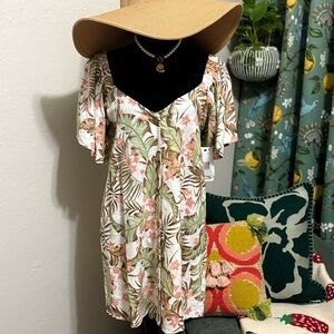 "Always Summer" Button Through Dress